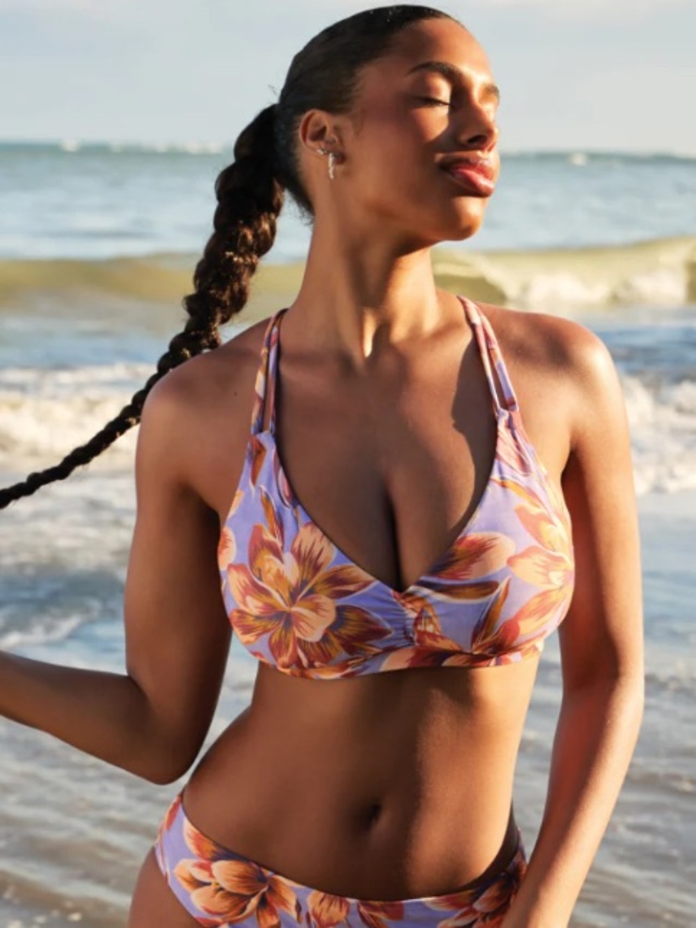 Skye Swimwear | Sarah D Cup Bikini Top in Bella Vista